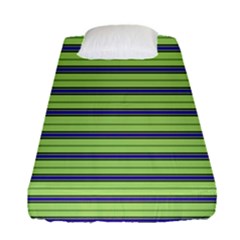 Color Line 2 Fitted Sheet (single Size) by jumpercat