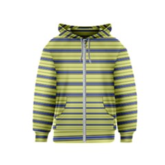 Color Line 3 Kids  Zipper Hoodie by jumpercat