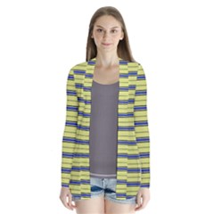 Color Line 3 Drape Collar Cardigan by jumpercat