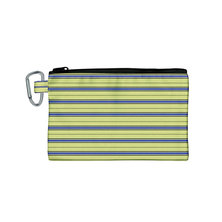 Color Line 3 Canvas Cosmetic Bag (Small)