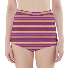 Color Line 5 High-waisted Bikini Bottoms by jumpercat