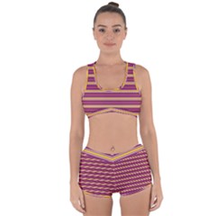 Color Line 5 Racerback Boyleg Bikini Set by jumpercat