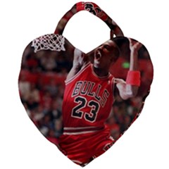 Michael Jordan Giant Heart Shaped Tote by LABAS