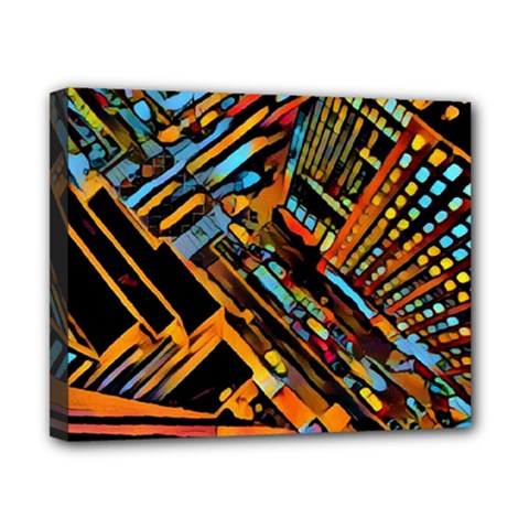 City Scape Canvas 10  X 8  by NouveauDesign