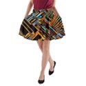 city scape A-Line Pocket Skirt View1