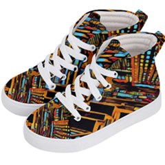 City Scape Kid s Hi-top Skate Sneakers