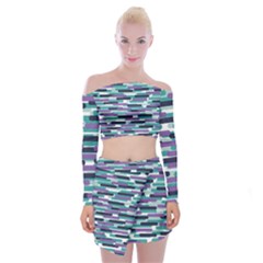 Fast Capsules 3 Off Shoulder Top With Mini Skirt Set by jumpercat