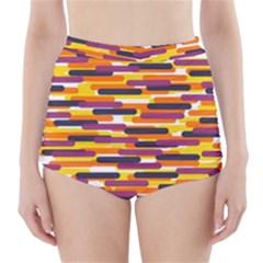 Fast Capsules 4 High-waisted Bikini Bottoms by jumpercat