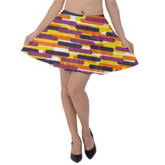 Fast Capsules 4 Velvet Skater Skirt by jumpercat