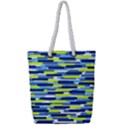 Fast Capsules 5 Full Print Rope Handle Tote (Small) View1