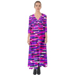 Fast Capsules 6 Button Up Boho Maxi Dress by jumpercat