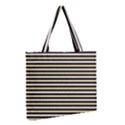 Black And Gold Stripes Medium Tote Bag View2