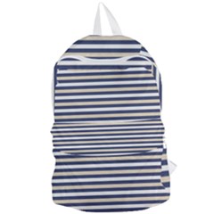 Royal Gold Classic Stripes Foldable Lightweight Backpack