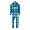 Sea Tartan Hooded Jumpsuit (Kids) View2