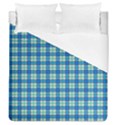 Sea Tartan Duvet Cover (Queen Size) View1