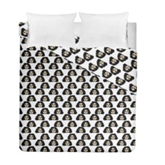 Angry Girl Pattern Duvet Cover Double Side (full/ Double Size)