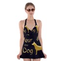 Year of the Dog - Chinese New Year Halter Dress Swimsuit  View1