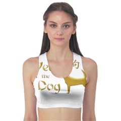 Year Of The Dog - Chinese New Year Sports Bra by Valentinaart