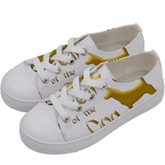 Year Of The Dog - Chinese New Year Kids  Low Top Canvas Sneakers by Valentinaart