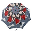 Cupid girl Folding Umbrellas View1