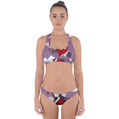 Cupid Girl Cross Back Hipster Bikini Set by Valentinaart