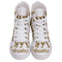 Chihuahua Women s Hi-Top Skate Sneakers View1