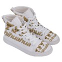 Chihuahua Women s Hi-Top Skate Sneakers View3