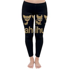 Chihuahua Classic Winter Leggings by Valentinaart