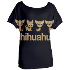 Chihuahua Women s Oversized Tee by Valentinaart