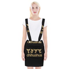 Chihuahua Braces Suspender Skirt by Valentinaart