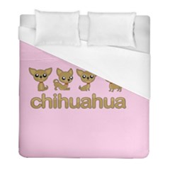 Chihuahua Duvet Cover (full/ Double Size) by Valentinaart