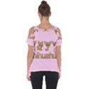 Chihuahua Cut Out Side Drop Tee View2