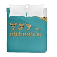 Chihuahua Duvet Cover Double Side (full/ Double Size) by Valentinaart