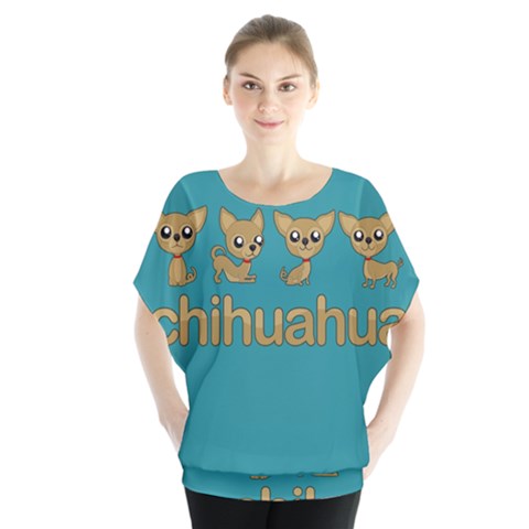 Chihuahua Blouse by Valentinaart