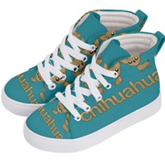 Chihuahua Kid s Hi-top Skate Sneakers