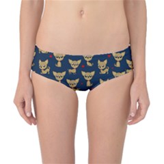 Chihuahua Pattern Classic Bikini Bottoms by Valentinaart