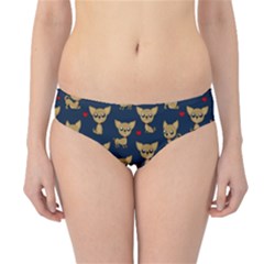 Chihuahua Pattern Hipster Bikini Bottoms by Valentinaart