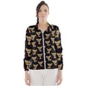 Chihuahua pattern Wind Breaker (Women) View1