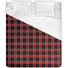 Coke Tartan Duvet Cover (california King Size) by jumpercat