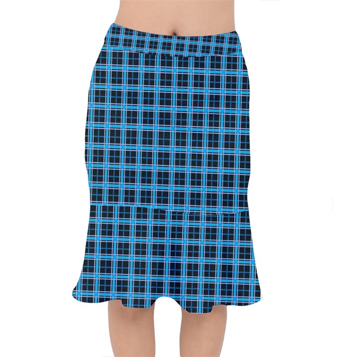 Deep Sea Tartan Mermaid Skirt