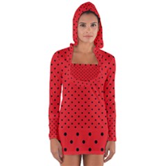 Ladybug Long Sleeve Hooded T-shirt