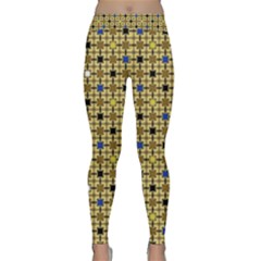 Persian Blocks Desert Classic Yoga Leggings by jumpercat