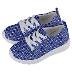 Persian Block Sky Kids  Lightweight Sports Shoes by jumpercat