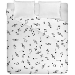 Music Tones Light Duvet Cover Double Side (california King Size) by jumpercat