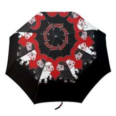 Valentines Day - Sheep  Folding Umbrellas by Valentinaart