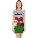 Valentines day - Sheep  Bodycon Dress View1