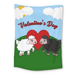 Valentines Day - Sheep  Medium Tapestry by Valentinaart