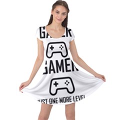 Gamer Cap Sleeve Dress by Valentinaart