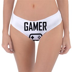 Gamer Reversible Classic Bikini Bottoms by Valentinaart