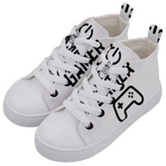 Gamer Kid s Mid-top Canvas Sneakers